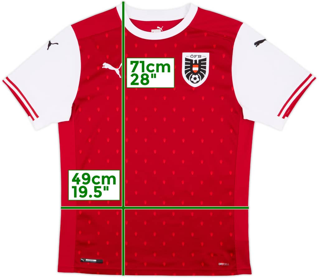 2020-22 Austria Home Shirt - 10/10 - (M)
