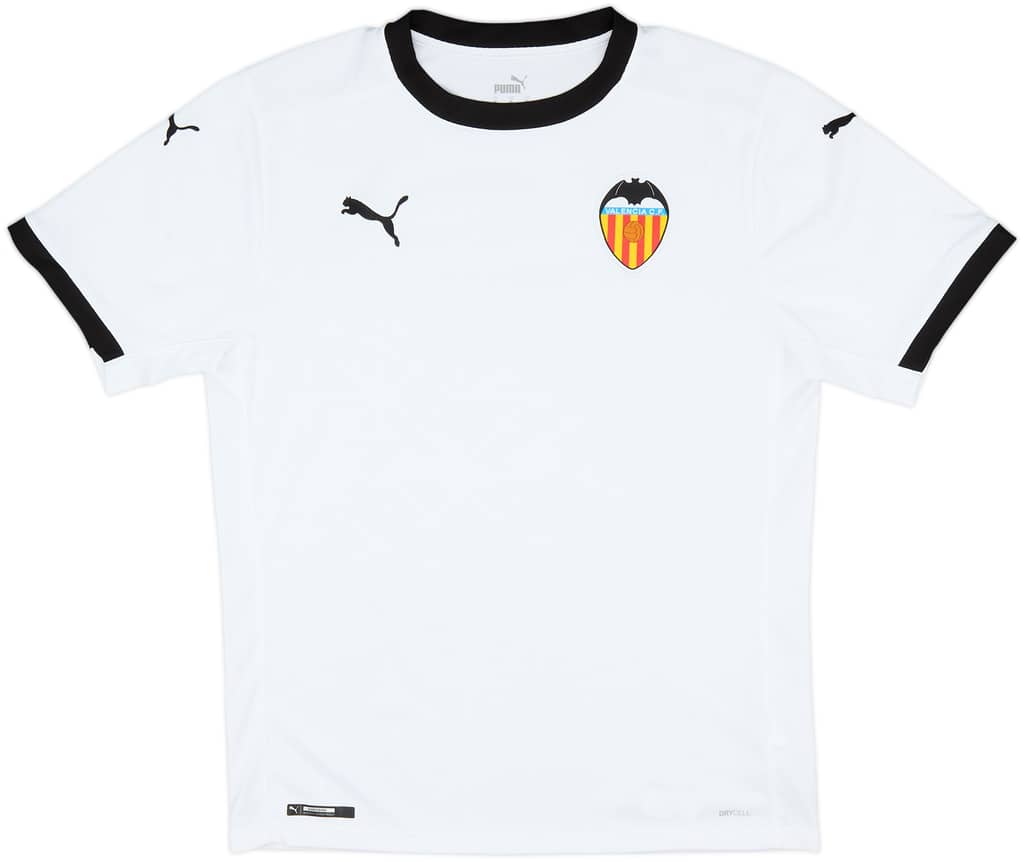 2020-21 Valencia Home Shirt - 9/10 - (M)