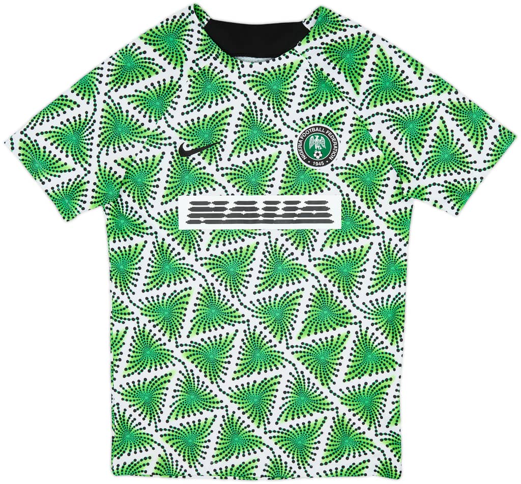 2022-23 Nigeria Nike Pre-Match Training Shirt - 10/10 - (S)