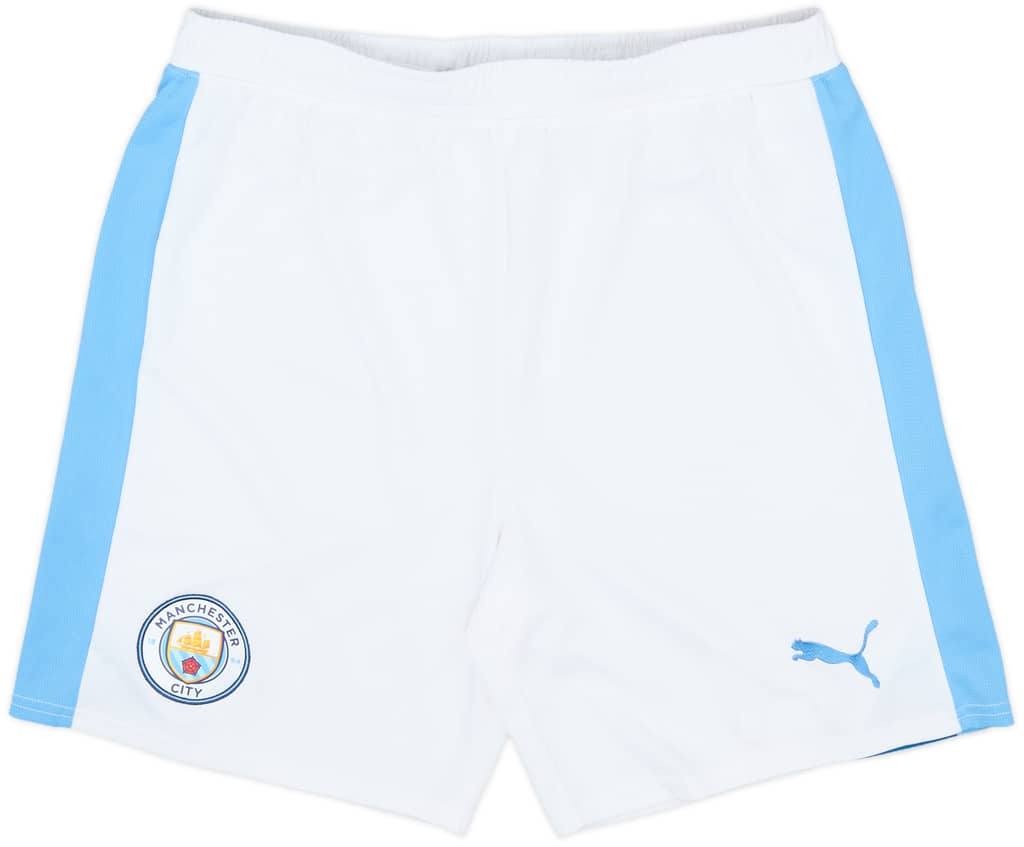 2023-24 Manchester City Home Shorts - 10/10 - (M)