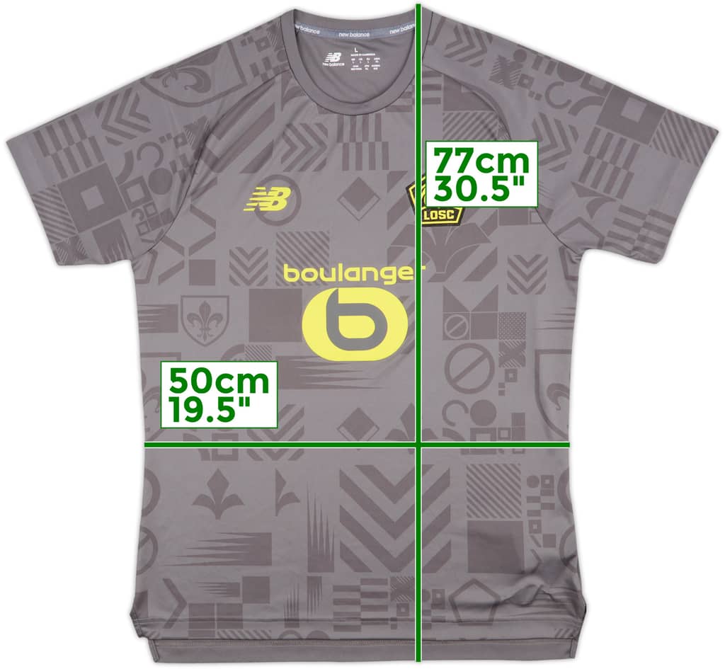 2024-25 Lille New Balance Training Shirt - 10/10 - (L)
