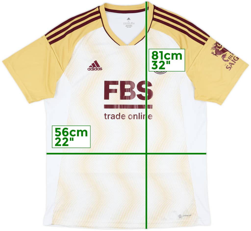 2022-23 Leicester Third Shirt - 9/10 - (XL)