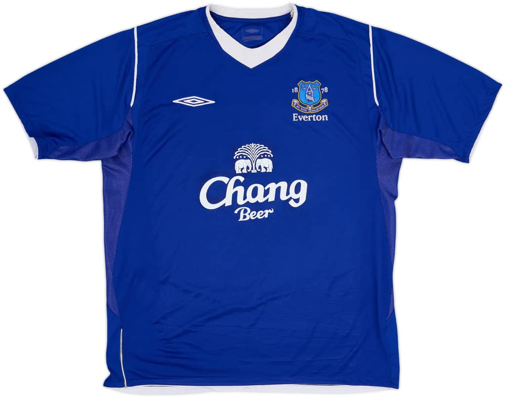 2004-05 Everton Home Shirt - 7/10 - (L)