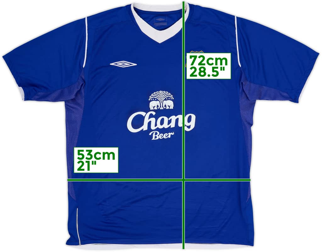 2004-05 Everton Home Shirt - 7/10 - (L)