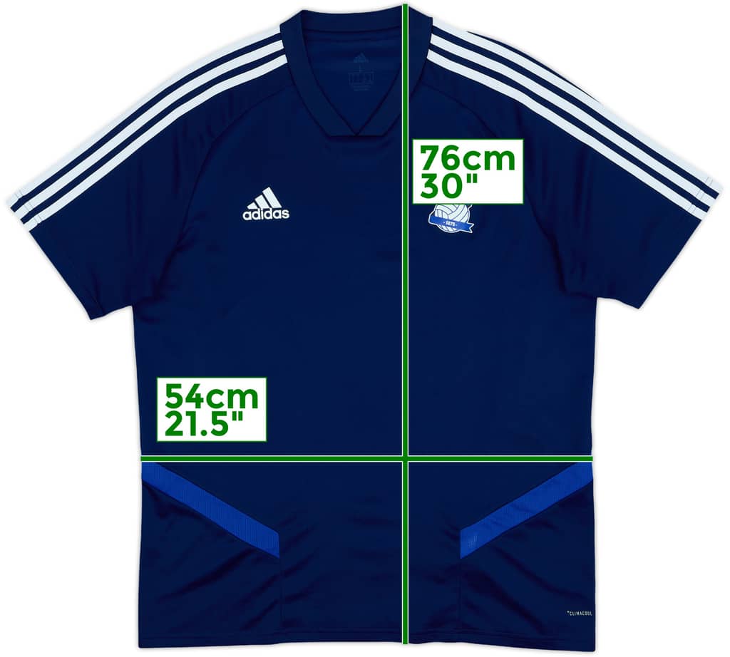 2019-20 Birmingham adidas Training Shirt - 8/10 - (L)