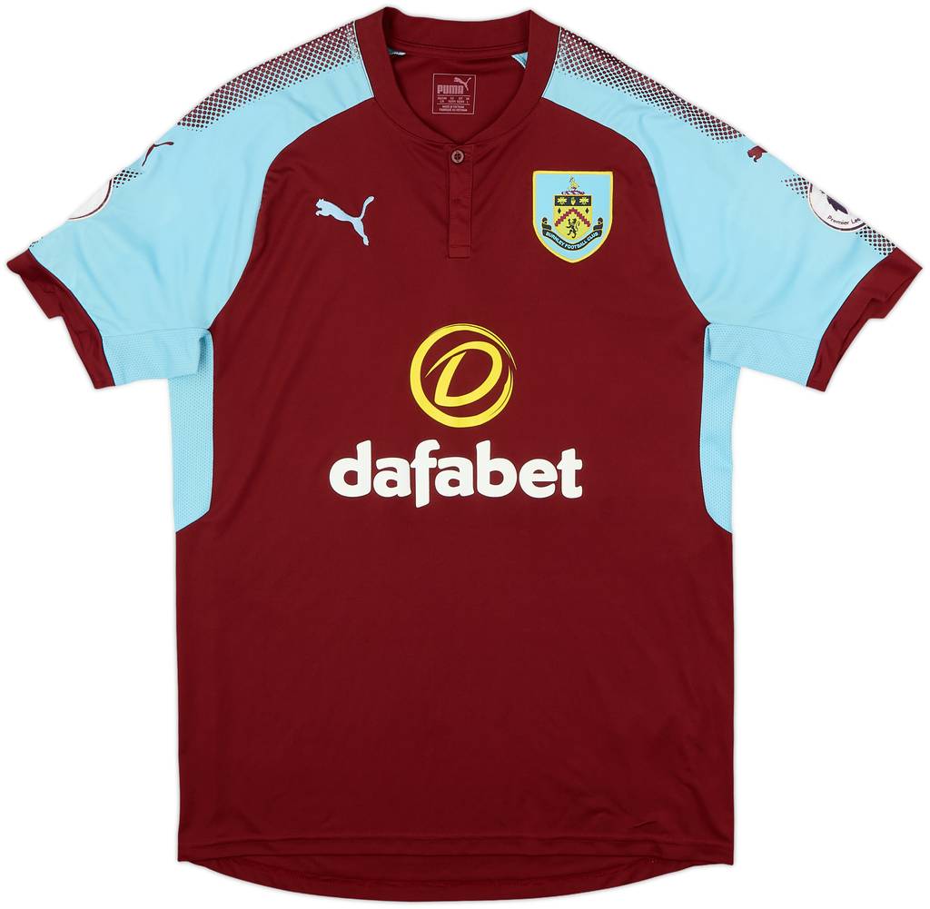 2017-18 Burnley Home Shirt - 10/10 - (L)