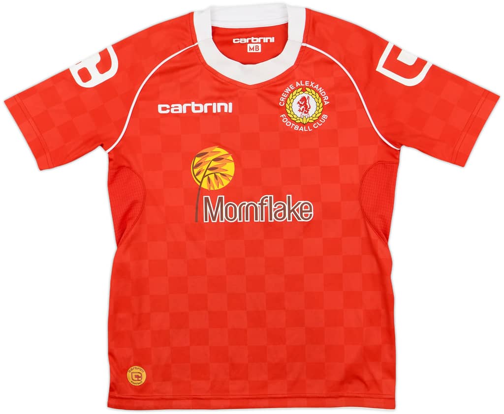 2013-14 Crewe Alexandra Home Shirt - 7/10 - (M.Boys)