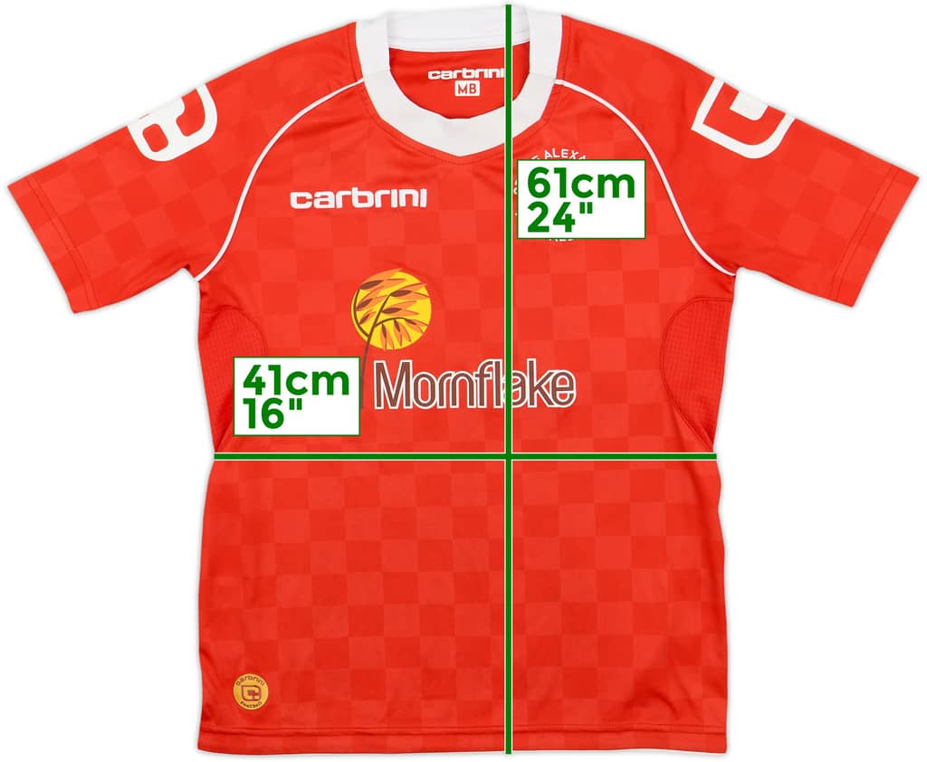2013-14 Crewe Alexandra Home Shirt - 7/10 - (M.Boys)