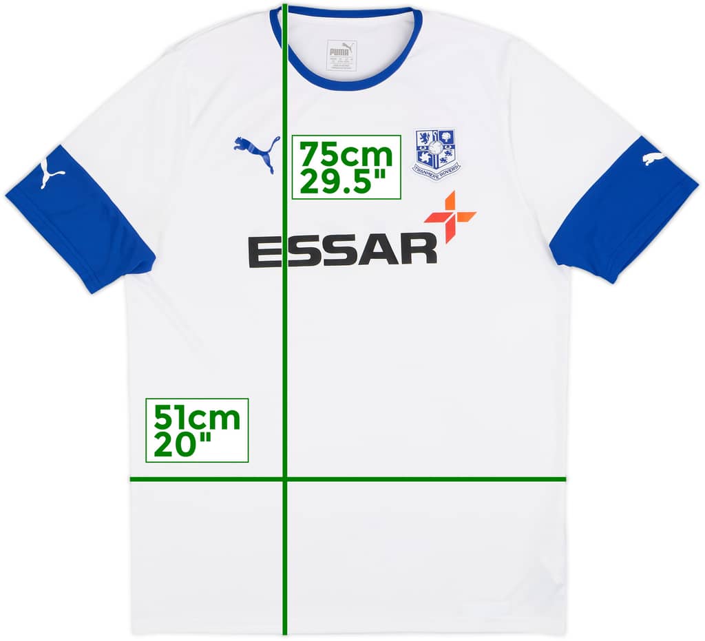 2019-20 Tranmere Rovers Home Shirt - 8/10 - (L)