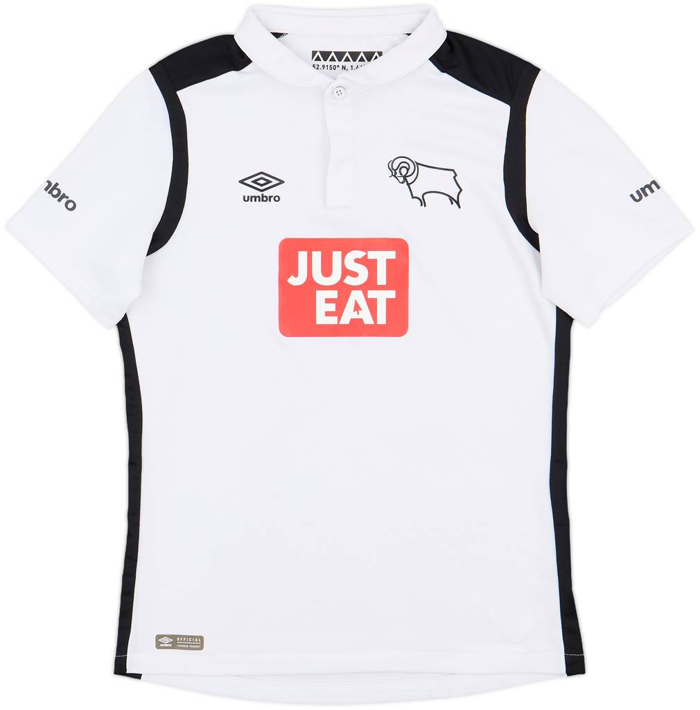 2015-16 Derby County Home Shirt - 8/10 - (XL.Boys)