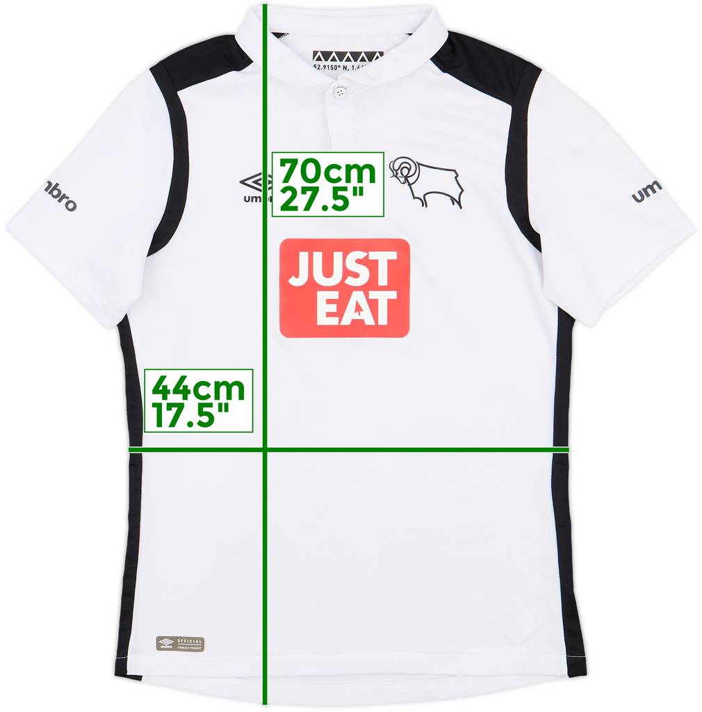 2015-16 Derby County Home Shirt - 8/10 - (XL.Boys)