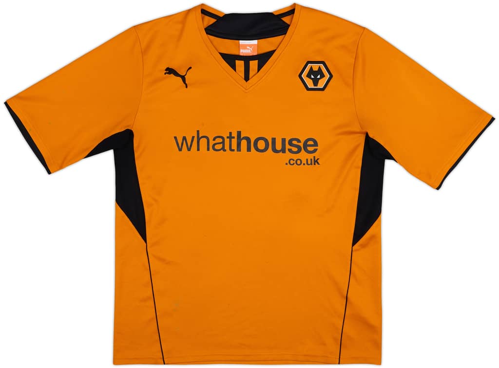 2013-14 Wolves Home Shirt - 7/10 - (L)