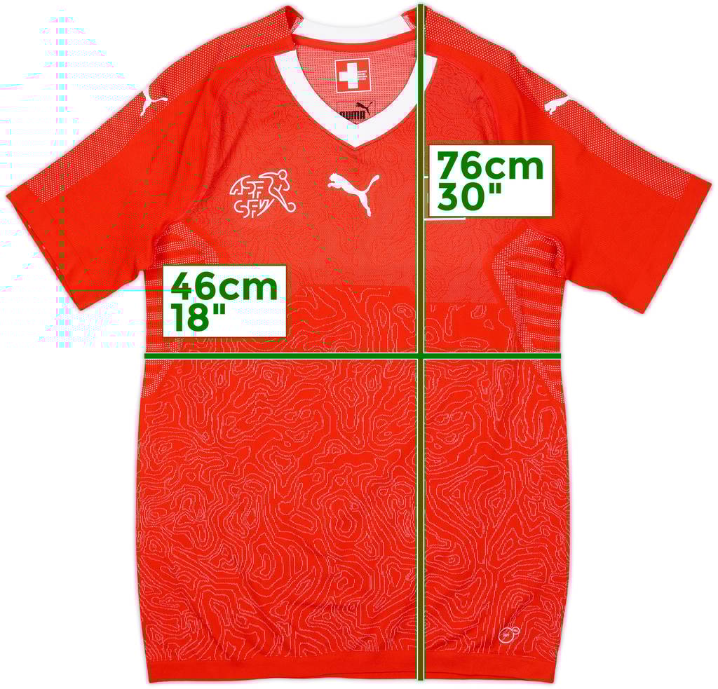 2018-20 Switzerland Authentic Home Shirt - 10/10 - (XL)