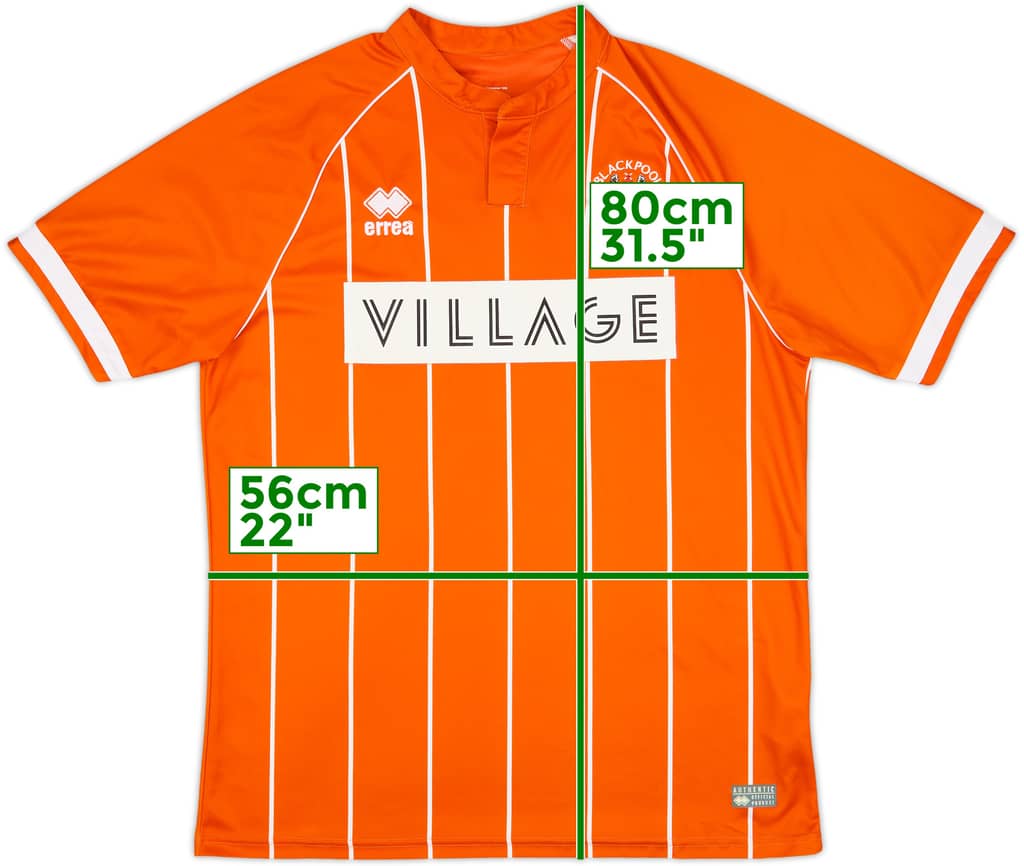 2015-16 Blackpool Home Shirt - 7/10 - (XL)