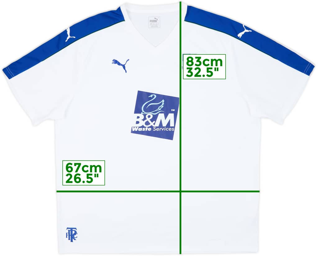 2016-17 Tranmere Rovers Home Shirt - 9/10 - (3XL)