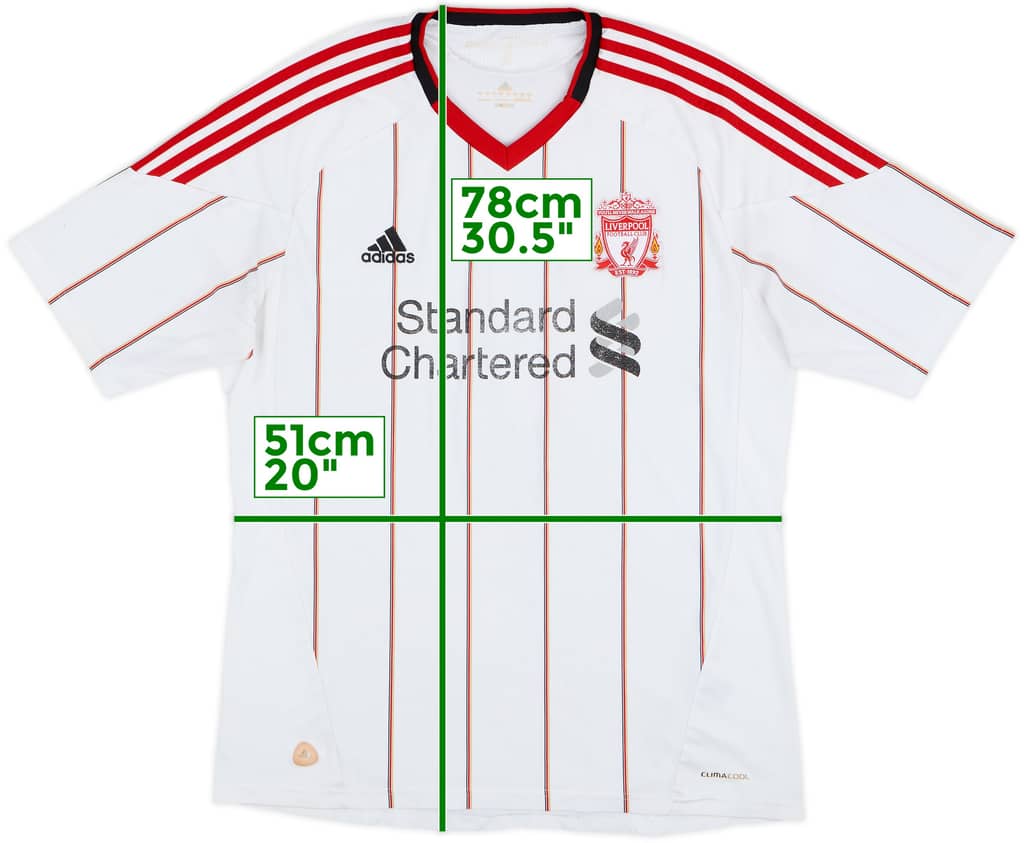 2010-11 Liverpool Away Shirt - 5/10 - (L)