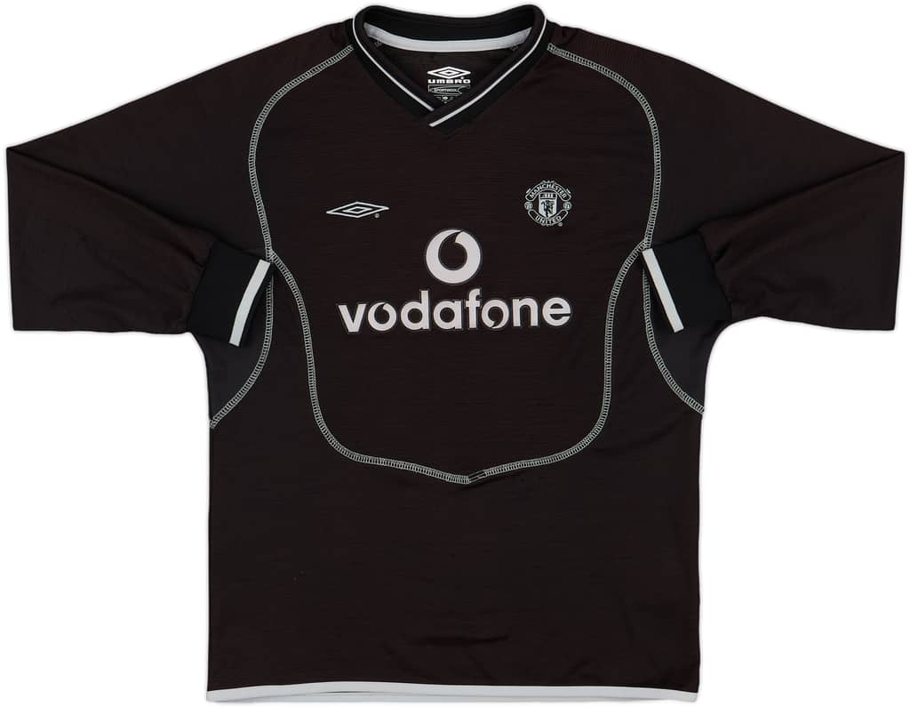 2000-02 Manchester United GK Shirt - 8/10 - (L.Boys)