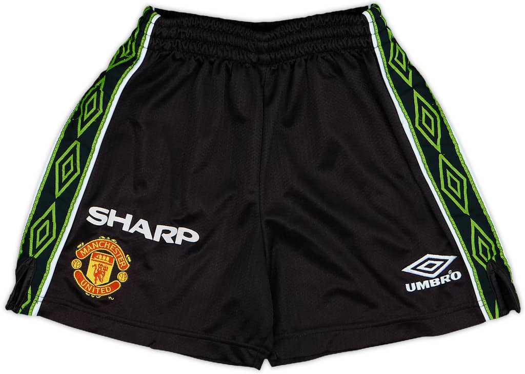 1998-99 Manchester United GK Shorts - 10/10 - (S.Boys)