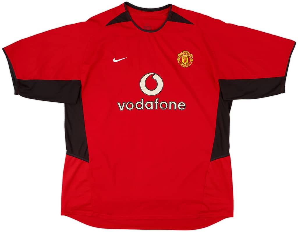 2002-04 Manchester United Home Shirt Ronaldo #7 - 6/10 - (XXL)