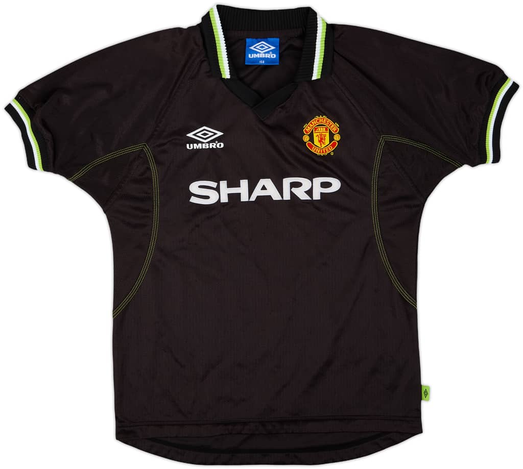 1998-99 Manchester United Third Shirt - 9/10 - (M.Boys)