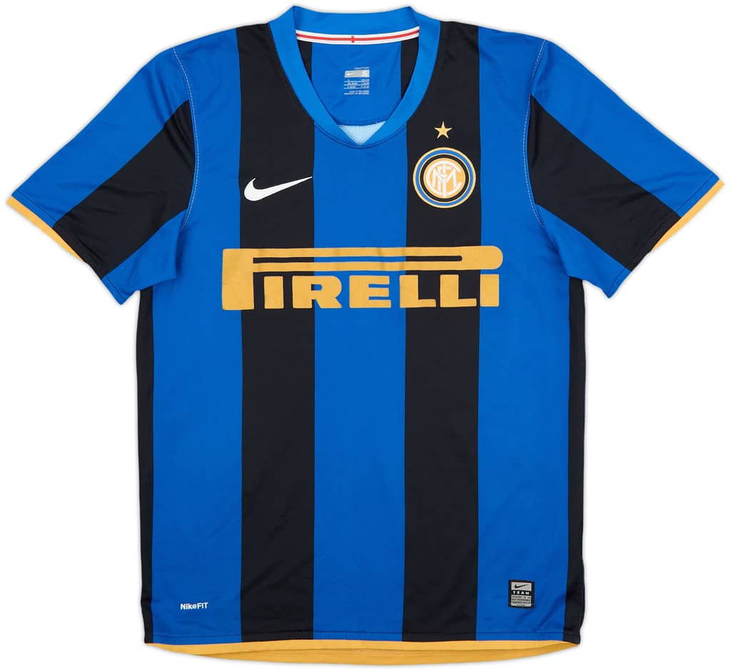 2008-09 Inter Milan Home Shirt - 7/10 - (S)