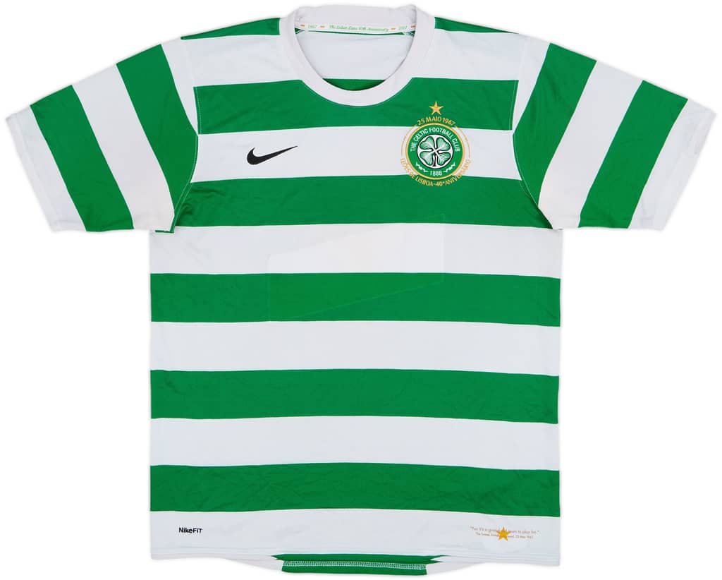 2007-08 Celtic Home Shirt - 4/10 - (M)