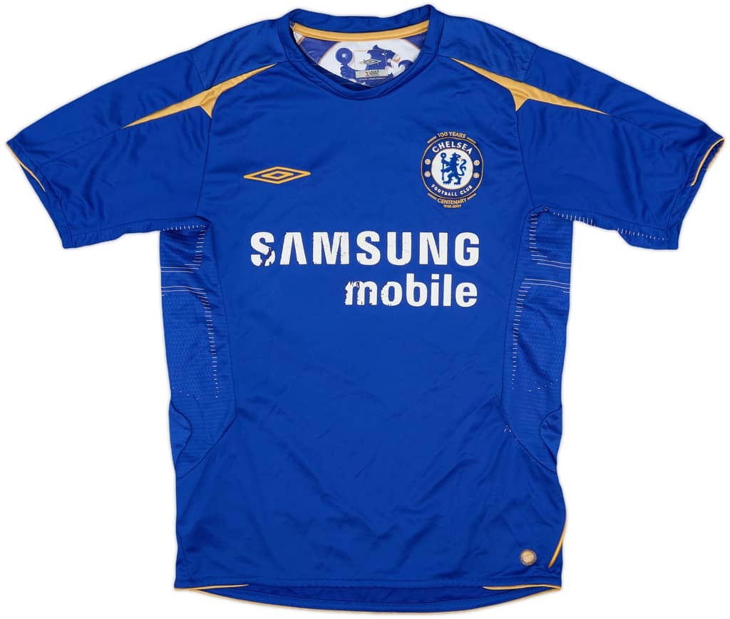 2005-06 Chelsea Centenary Home Shirt - 5/10 - (S)