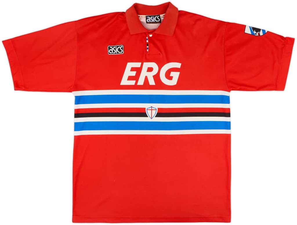 1992-94 Sampdoria Third Shirt - 9/10 - (XXL)
