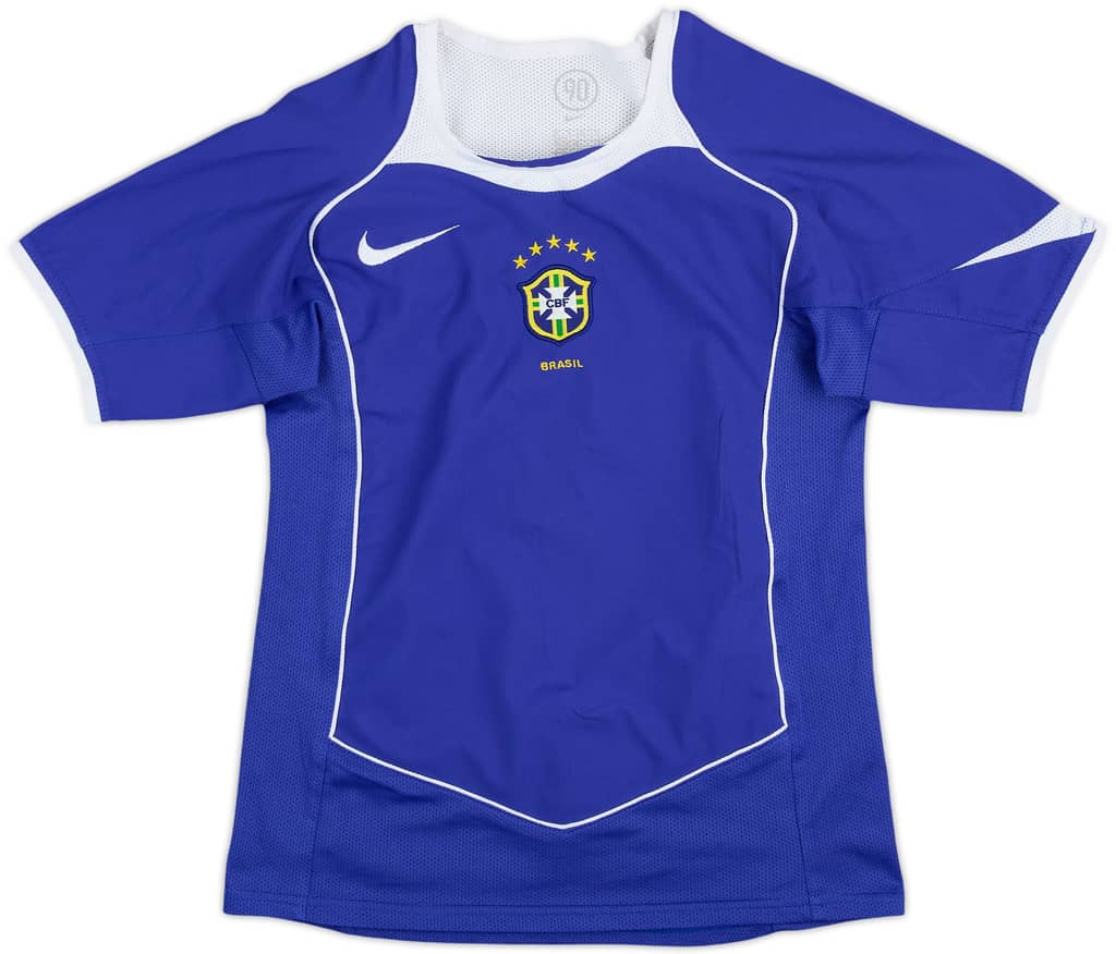 2004-06 Brazil Away Shirt - 10/10 - (8-10 Years)