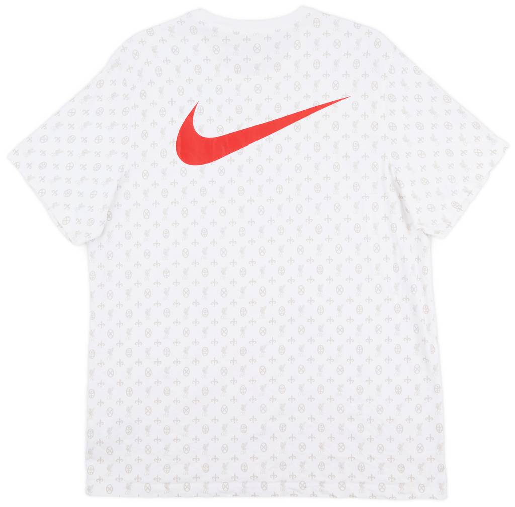 2020-21 Liverpool Nike Cotton Tee - 9/10 - (XL)