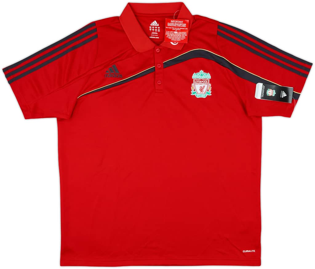 2009-10 Liverpool adidas Polo Shirt (XXL)