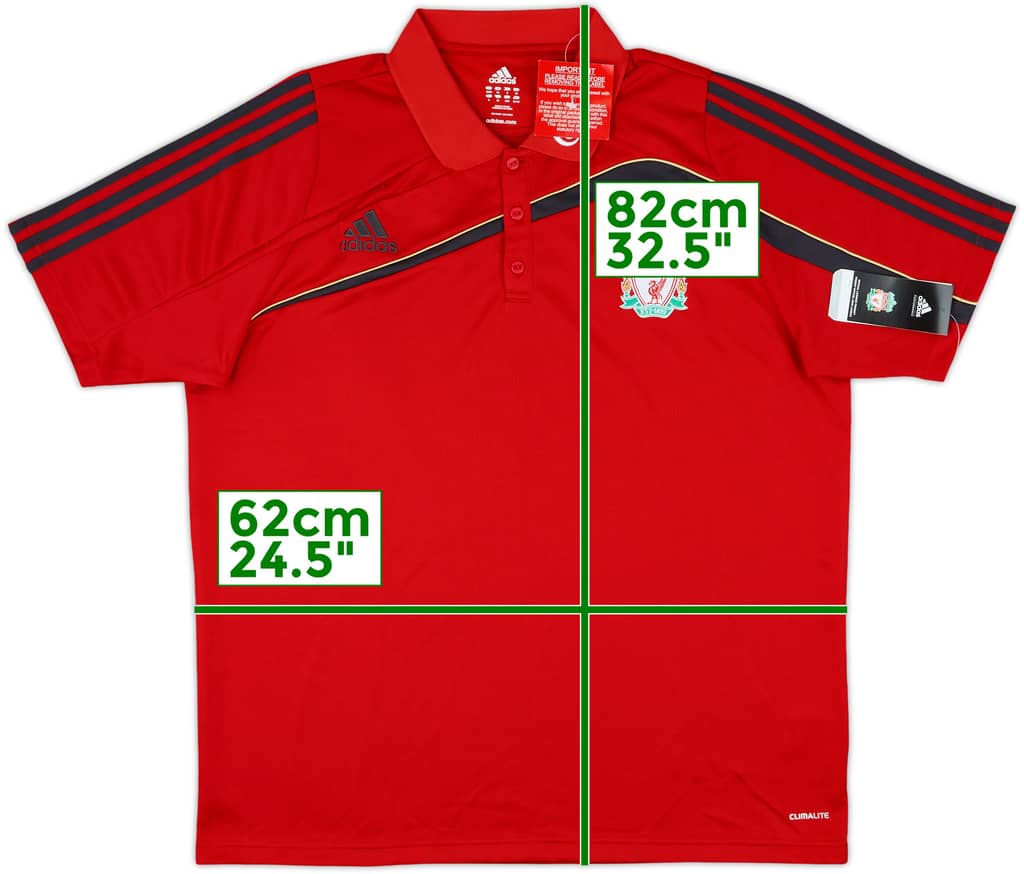 2009-10 Liverpool adidas Polo Shirt (XXL)