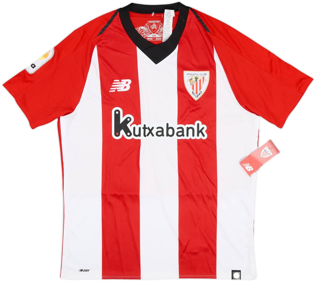 2018-19 Athletic Bilbao Home Shirt (S)