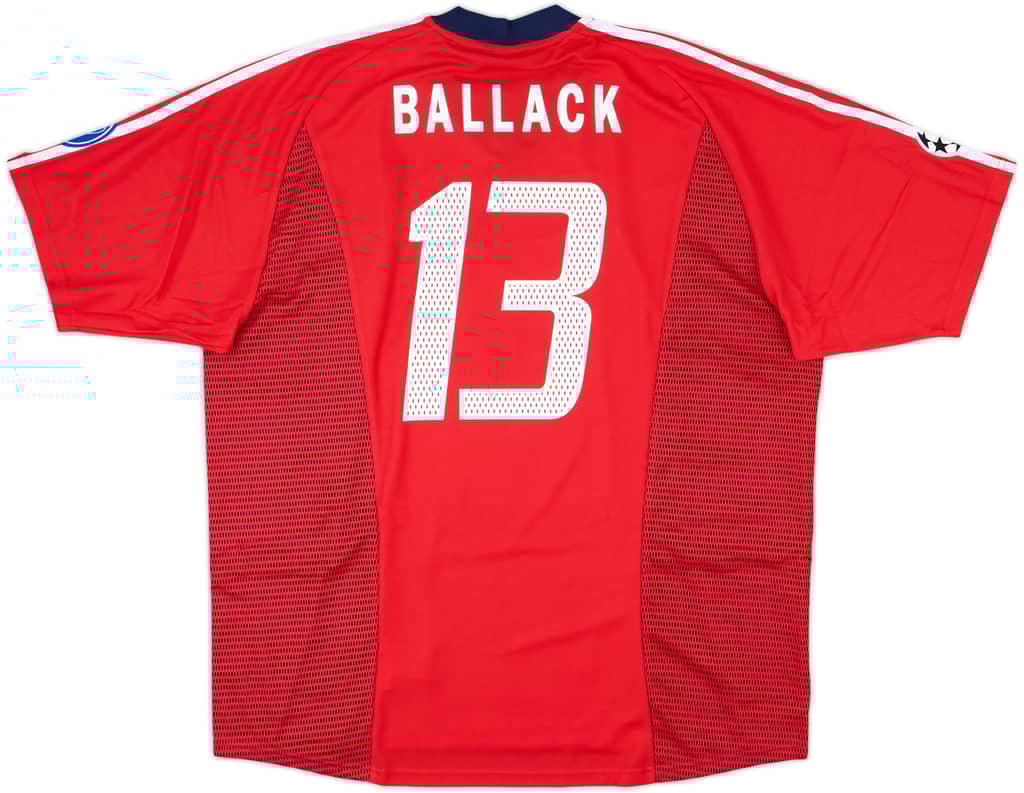 2002-03 Bayern Munich CL Shirt Ballack #13 (XXL)