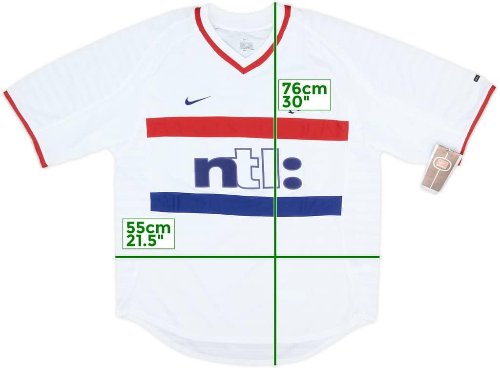 2000-01 Rangers Away Shirt (M)