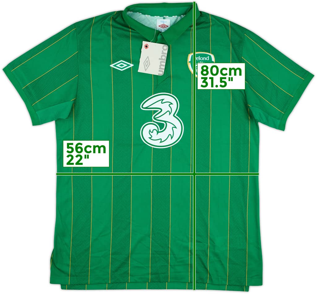 2011-12 Ireland Home Shirt (L)