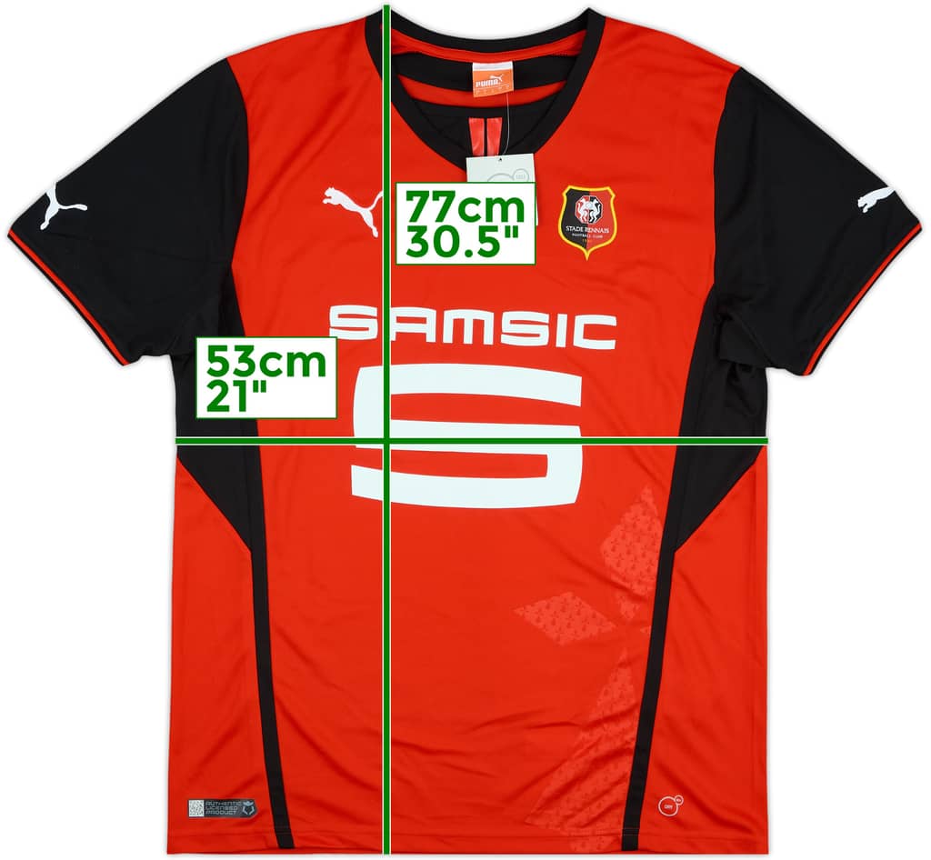 2013-14 Rennes Home Shirt (L)