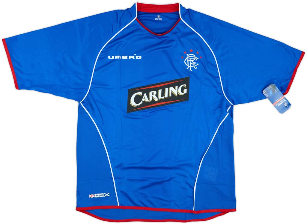 2005-06 Rangers Home Shirt (L)