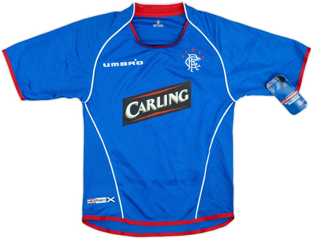 2005-06 Rangers Home Shirt (7-8 Years)