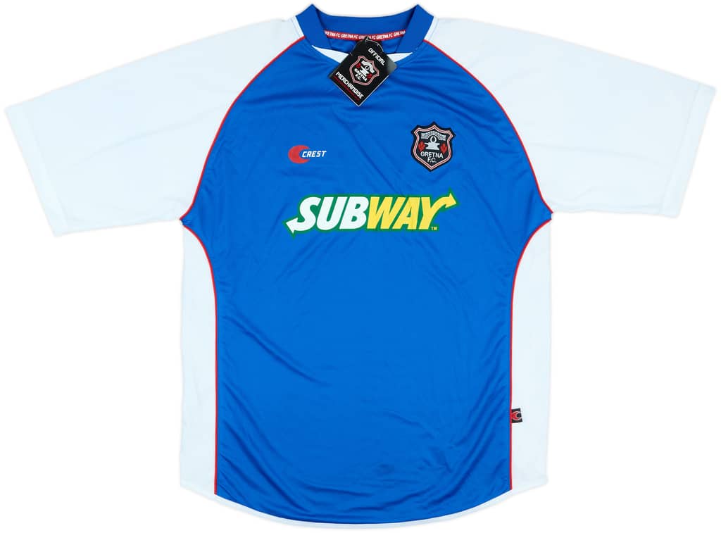 2007-08 Gretna Away Shirt (S)