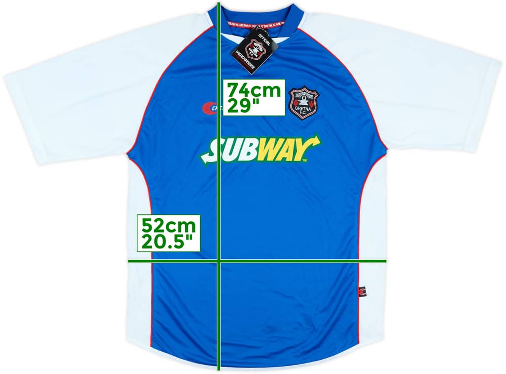 2007-08 Gretna Away Shirt (S)