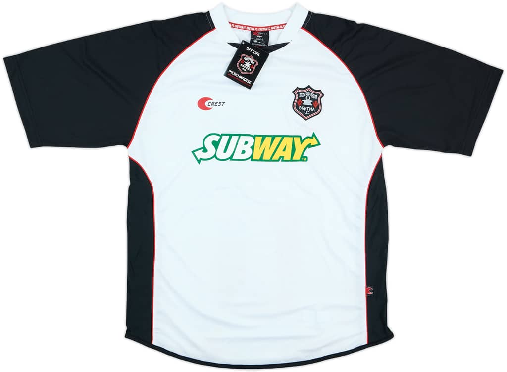 2007-08 Gretna Home Shirt (S)
