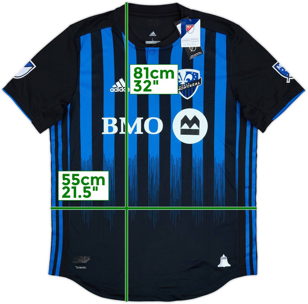 2019-20 Montreal Impact Authentic Home Shirt (L)