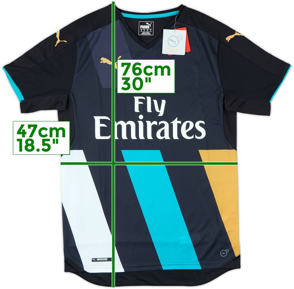2015-16 Puma Template Shirt (Arsenal) (S)