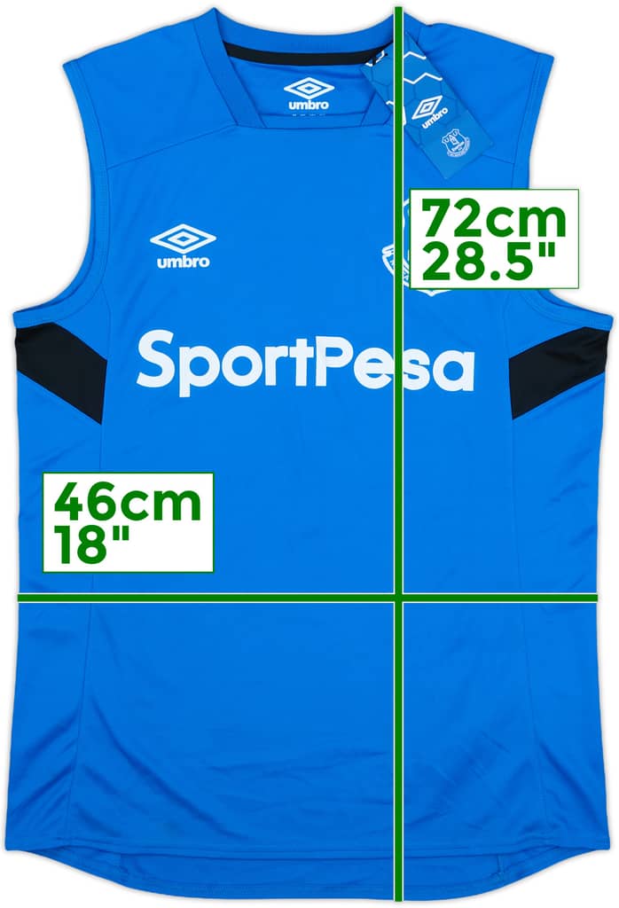 2017-18 Everton Umbro Training Vest (S)