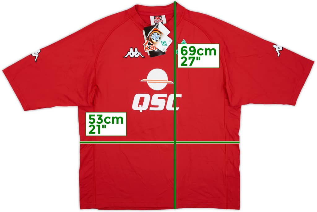 2000-01 Werder Bremen Third Shirt (XXL)