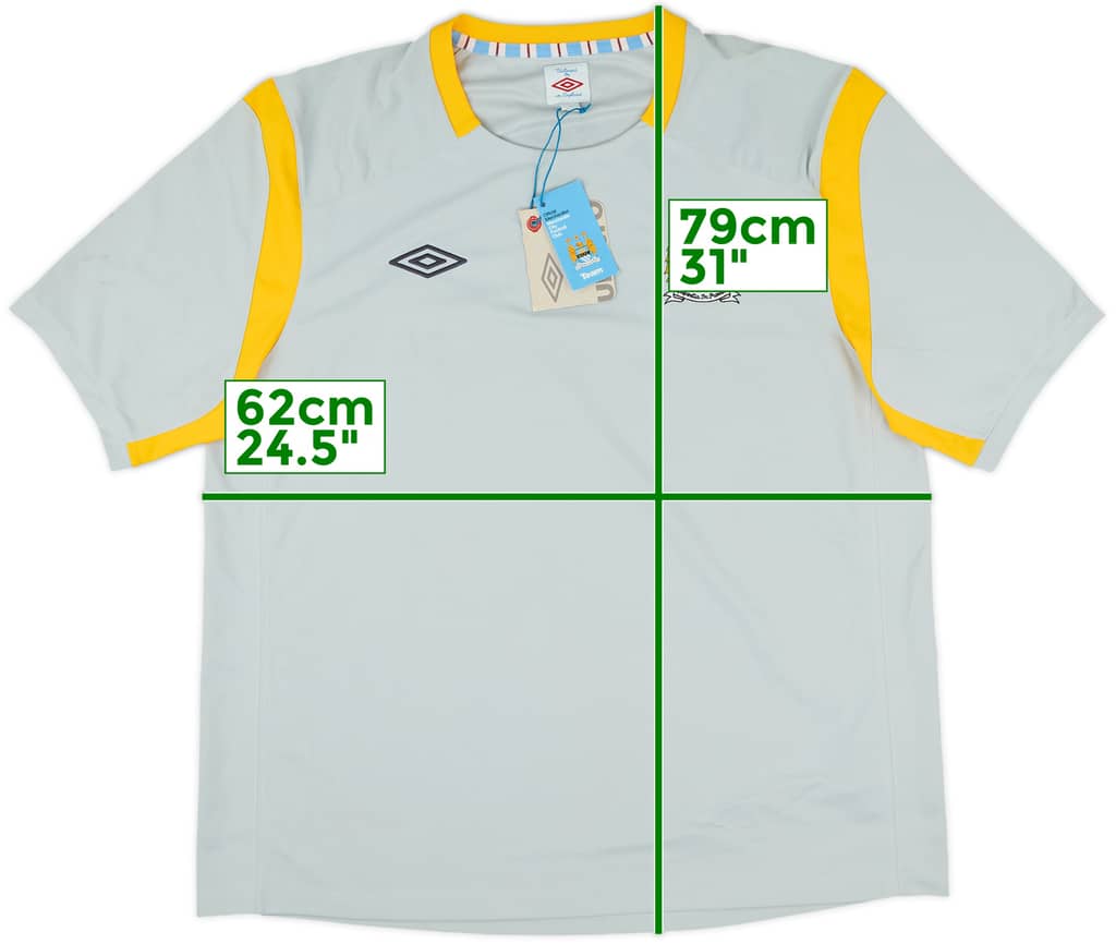 2010-11 Manchester City Umbro Training Shirt (XXL)