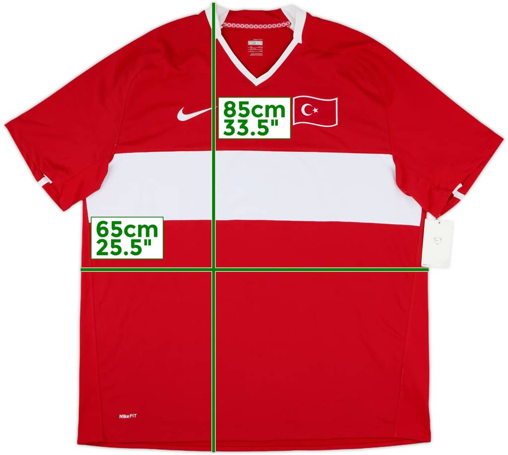 2008-10 Turkey Home Shirt (XXL)