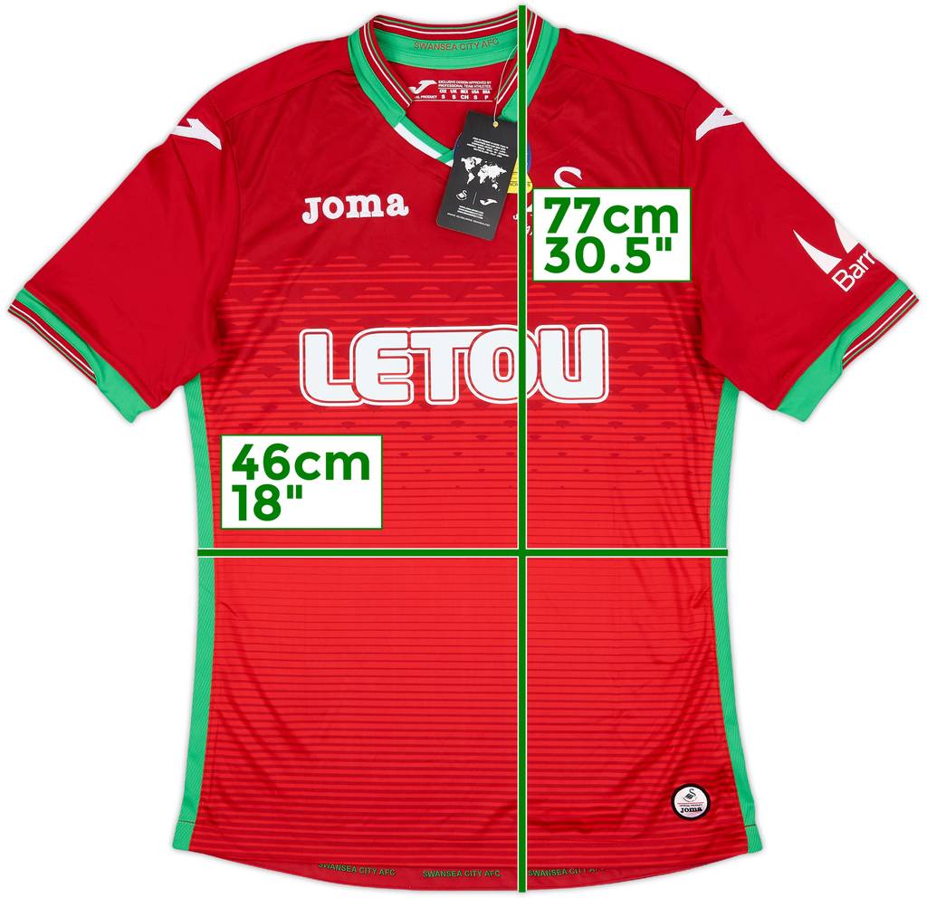 2017-18 Swansea Away Shirt (S)