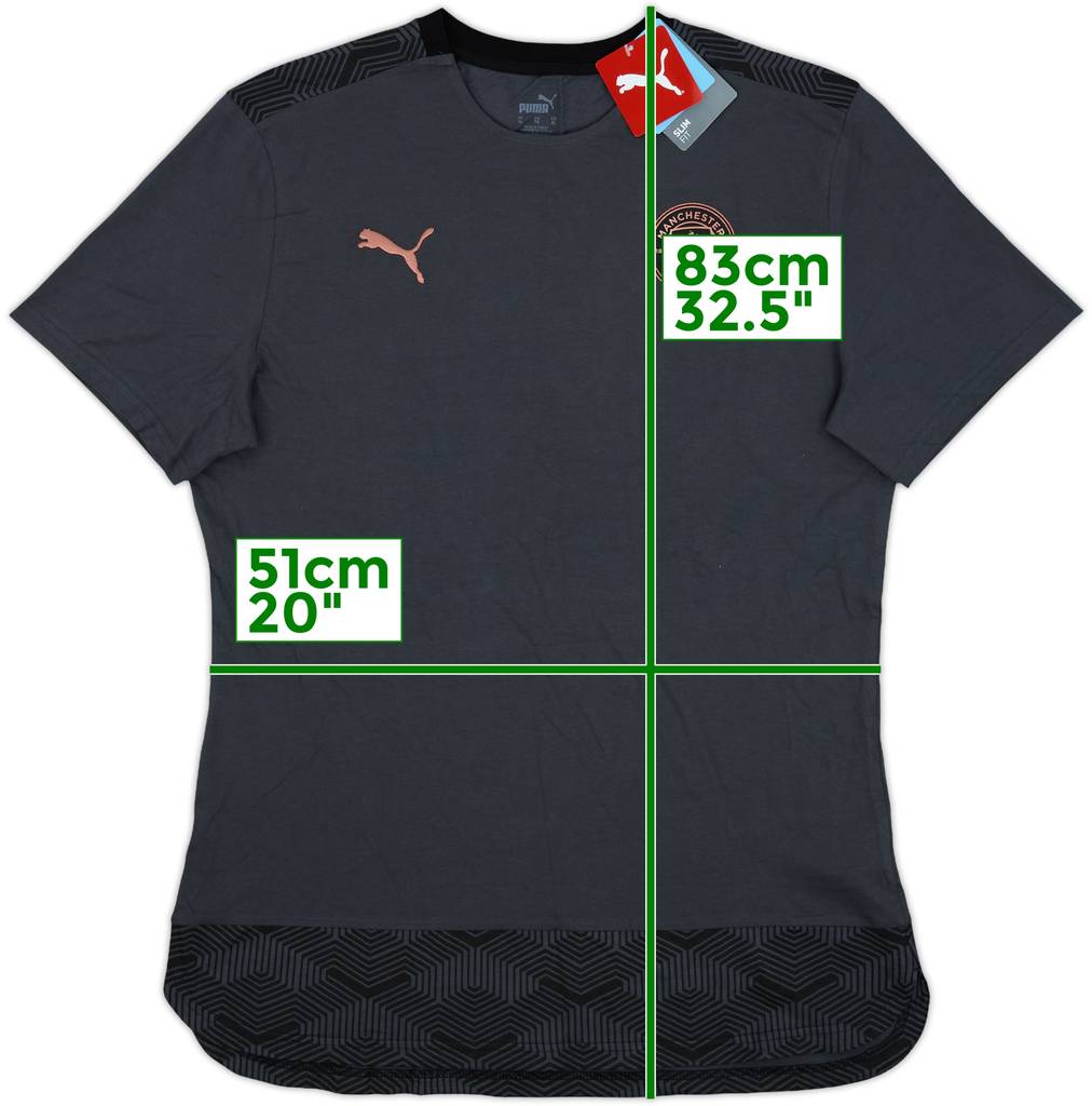 2019-20 Manchester City Puma Cotton Tee (Women's XL)
